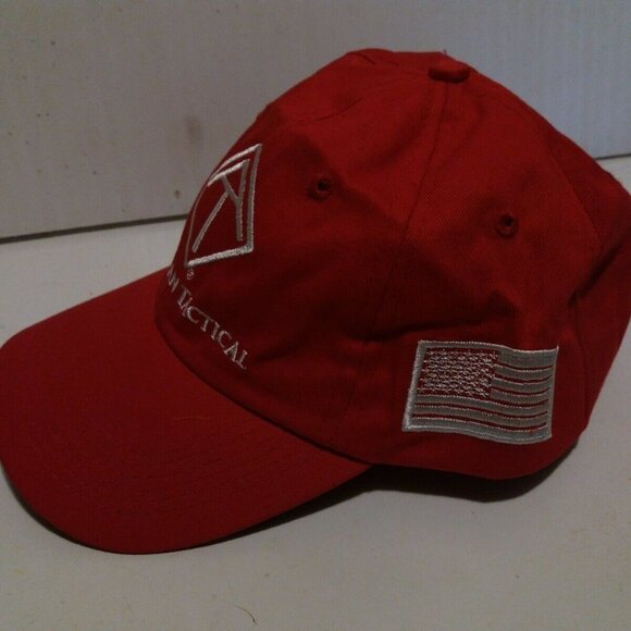 NEW AMERICAN Tactical Hat - Red - Picture 2 of 3